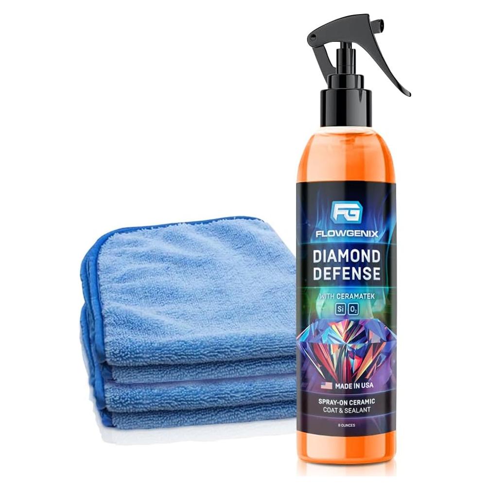 Recubrimiento Cerámico Spray Flowgenix 240ml con Toallas