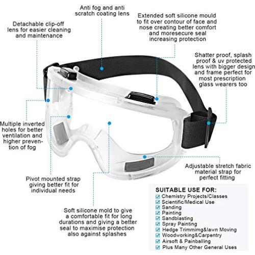Media Máscara de Protección BAOMAO con Filtros y Accesorios