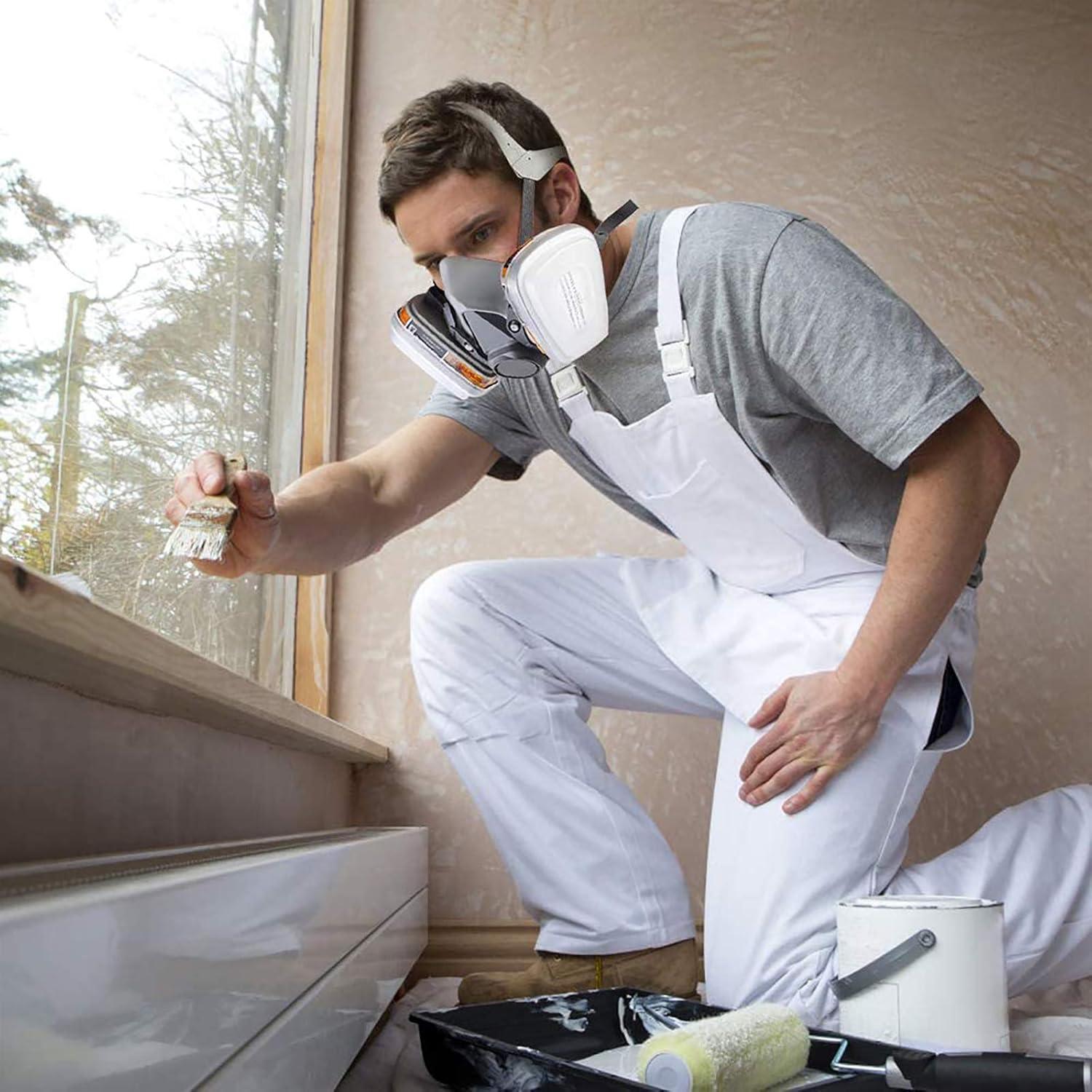 Media Máscara de Protección BAOMAO con Filtros y Accesorios