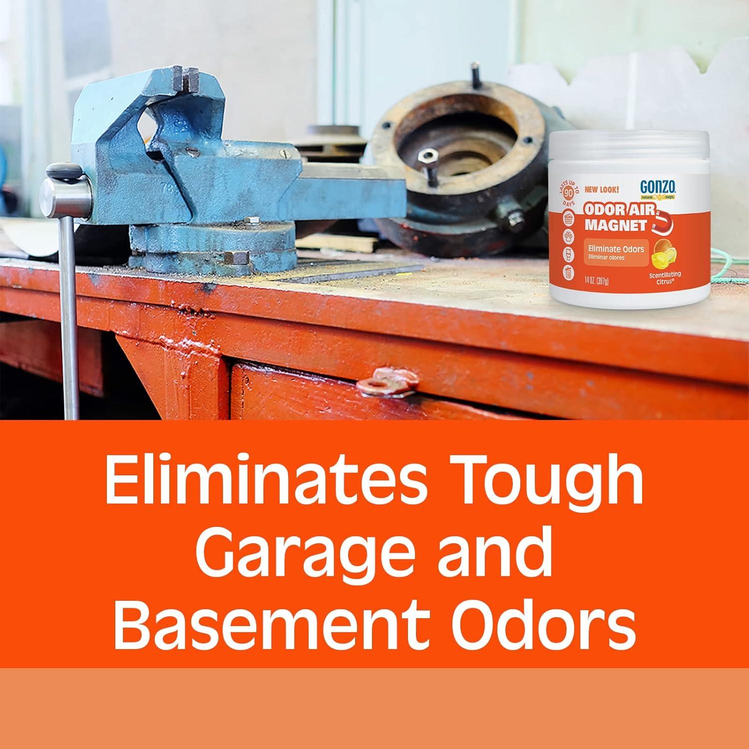 Gonzo Gel Absorbente de Olores 14oz Cítrico - Eliminador