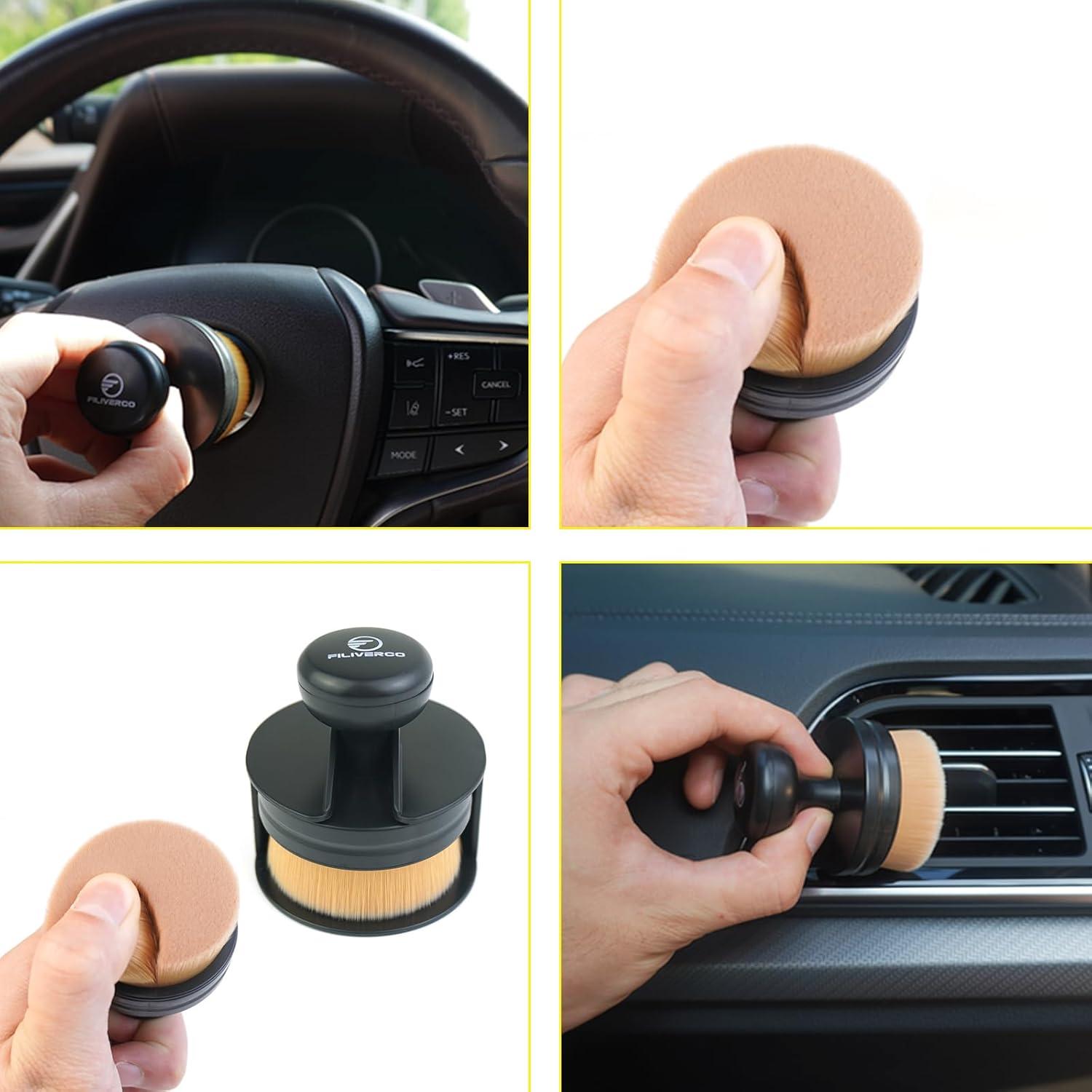 Cepillo Aplicador de Brillo para Neumáticos Filiverco - Vegano