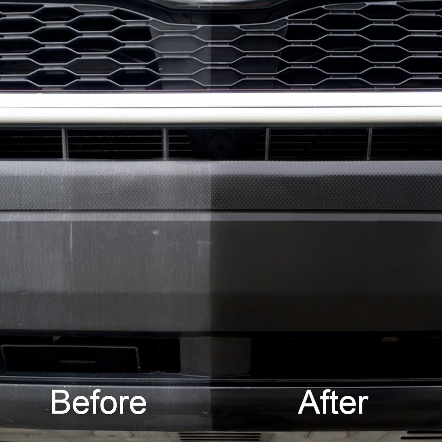 PROJE' Alpha Trim Gel - Plastic Restorer - Easy To Use Trim Coat for Cars - Restores Original Appearance - Long Lasting Shine - Auto Detailing Supplies - 16 Fl Oz Premium Car Care