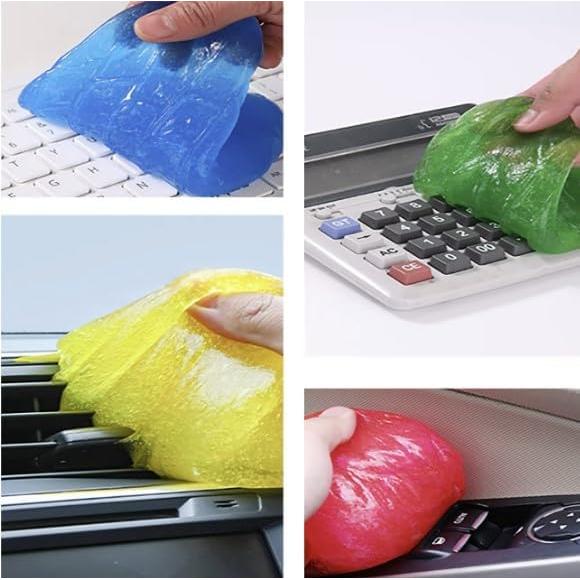 Paquete de 4 Gel de Limpieza DB Multicolor para Coches