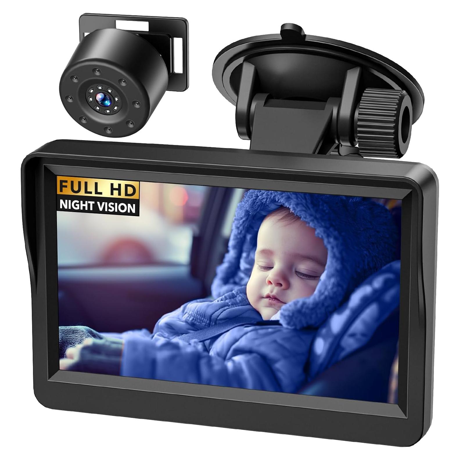 Cámara de Auto NewHail X430L 4.3" HD Infrarroja Bebés