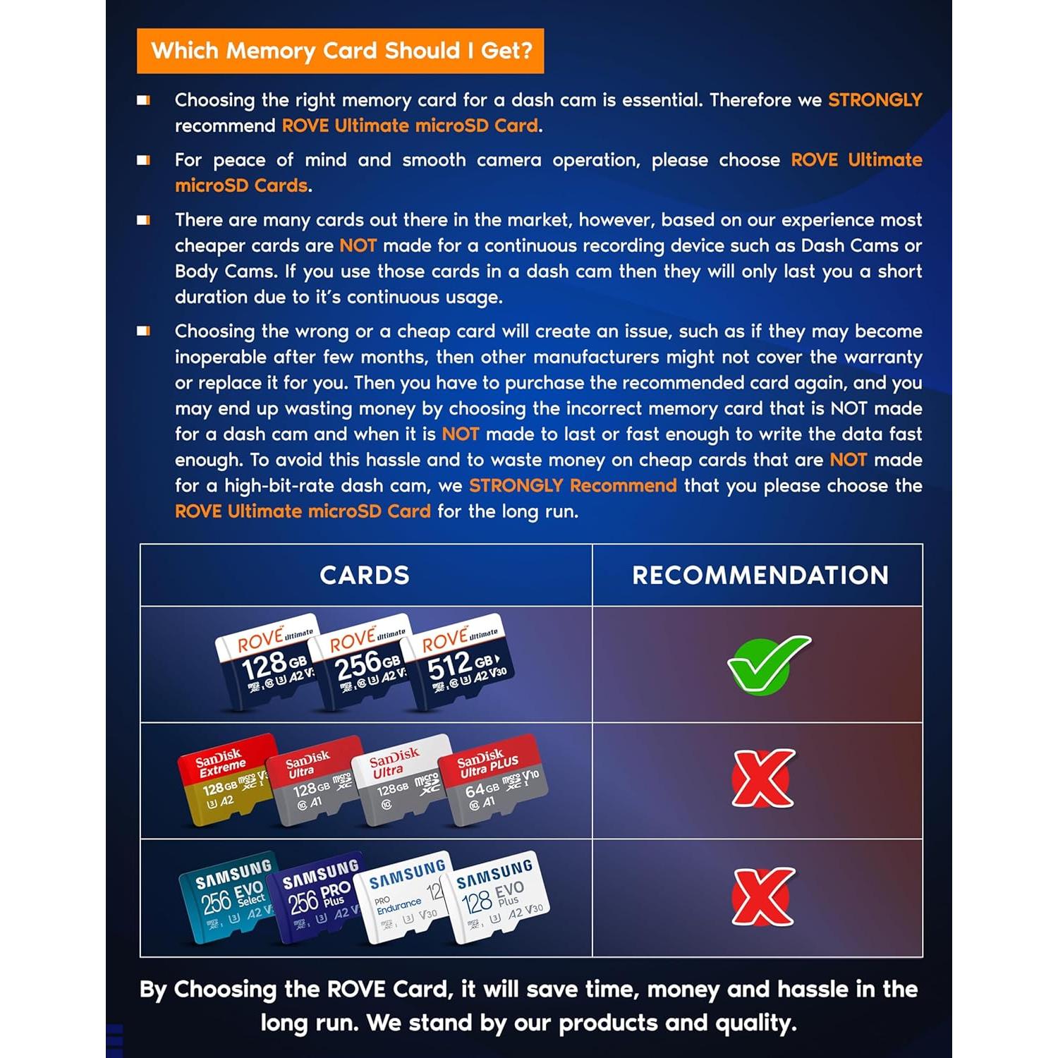 Cámara de Salpicadero ROVE R3 3 Canales 1440P GPS WiFi