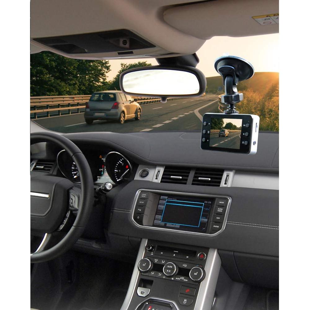 Cámara de Tablero Xtreme HD 2.4" Negra con Visión Nocturna