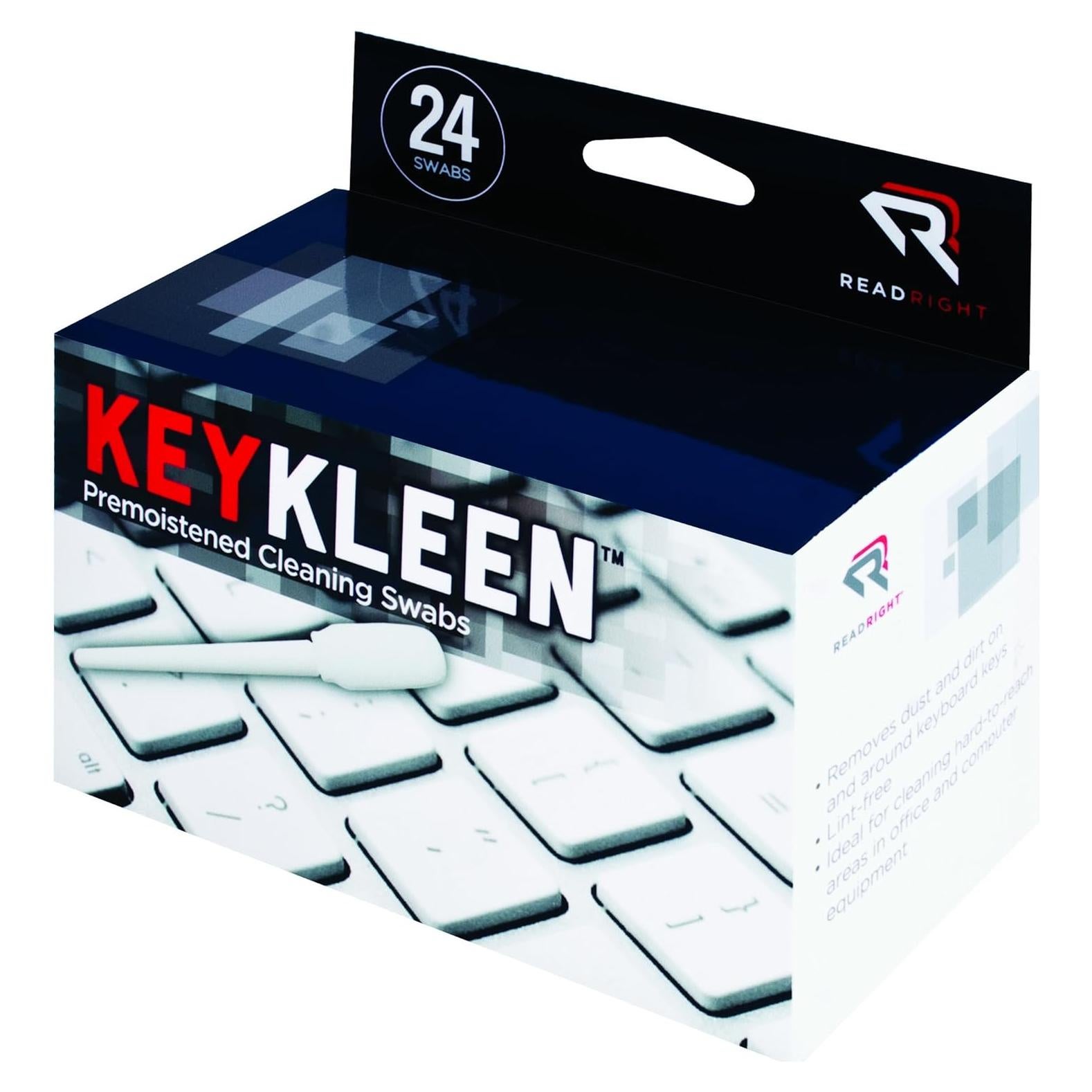 Bastones Limpiadores de Teclado Read Right KeyKleen 24 Unidades