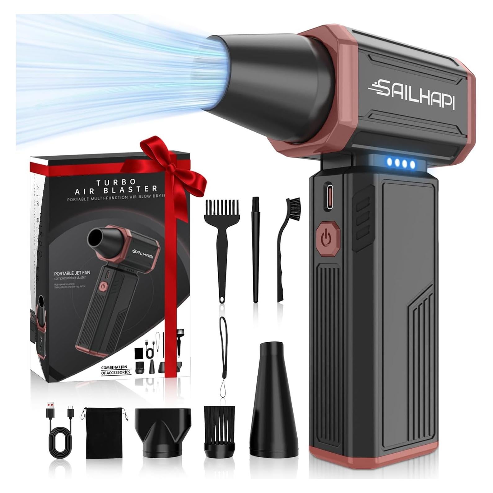 Soplador de Aire Comprimido SAILHAP ML300X 300000RPM Recargable