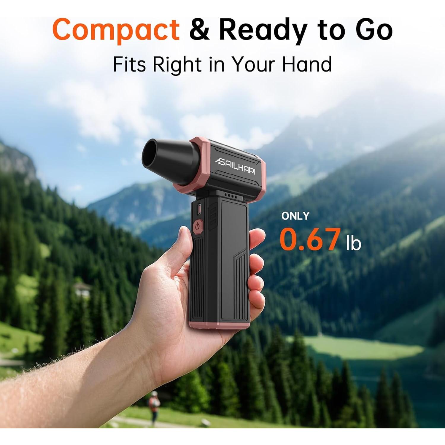 Soplador de Aire Comprimido SAILHAP ML300X 300000RPM Recargable