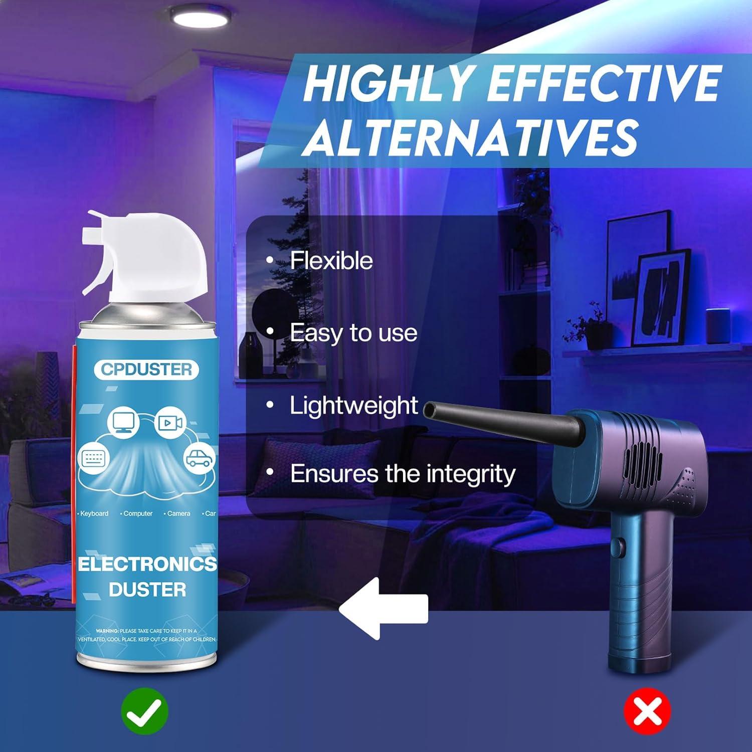 Limpiador Profesional de Teclados y Soplador CPDUSTER 0.92kg