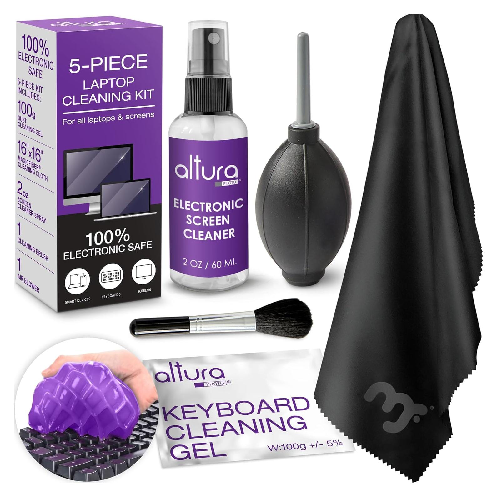 Kit de Limpieza de Teclado y Pantalla Altura Photo 5 Piezas