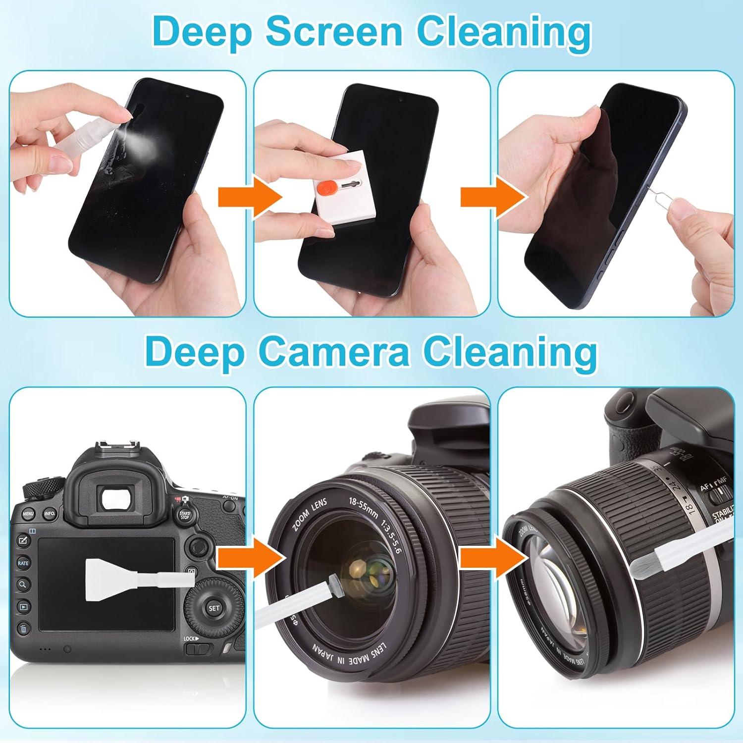 Kit de Limpieza 32 en 1 ARVOK para Teléfonos y Laptops