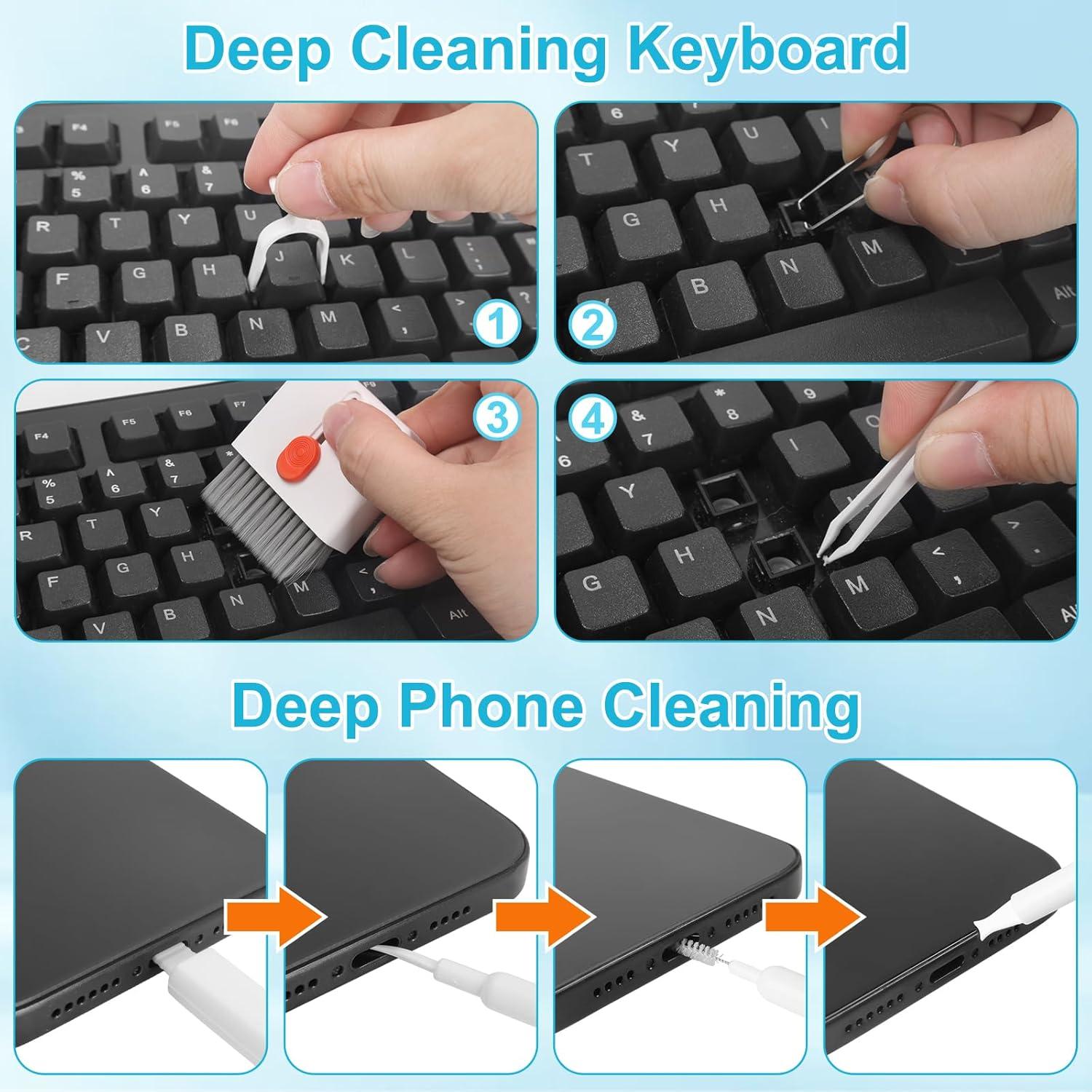 Kit de Limpieza 32 en 1 ARVOK para Teléfonos y Laptops