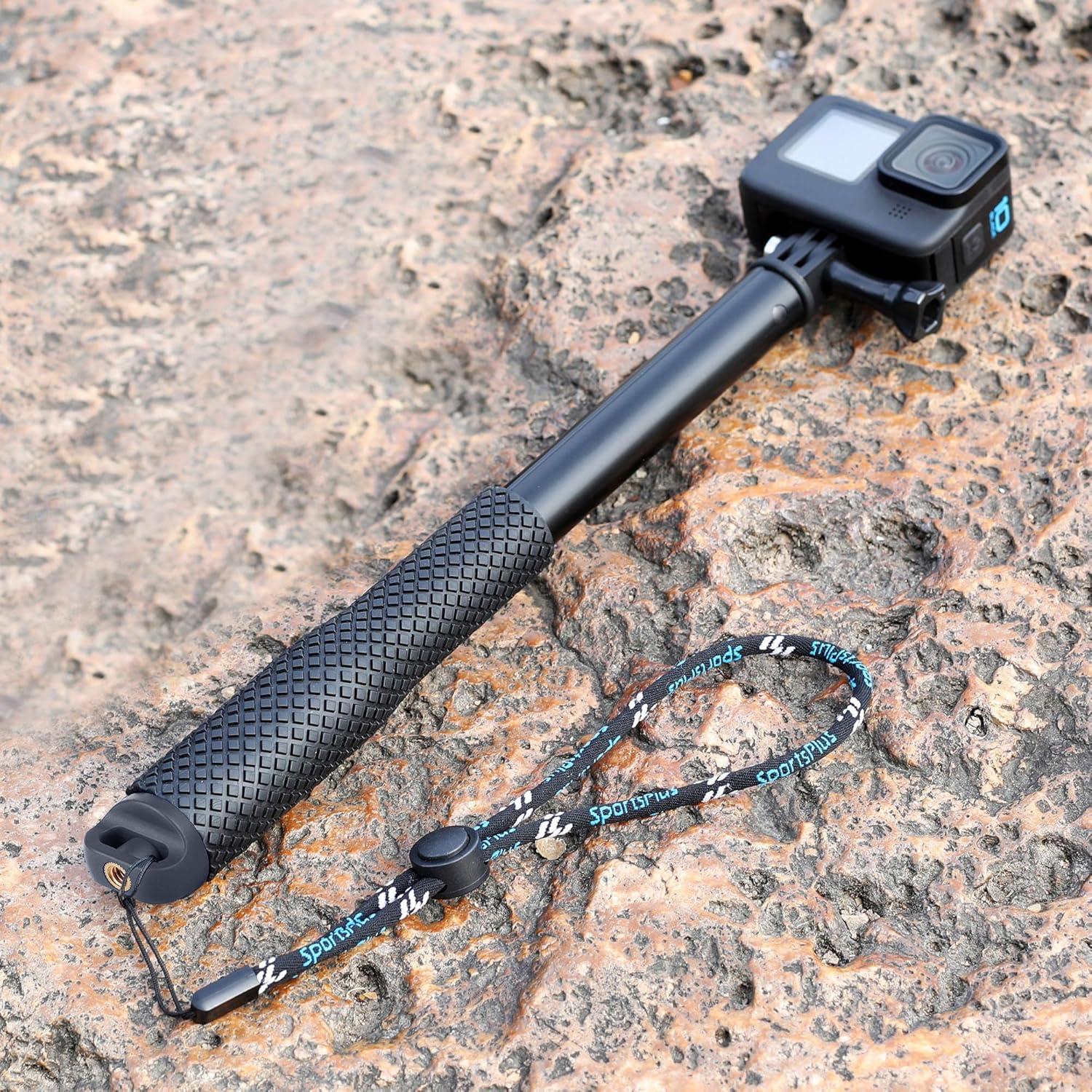 Palo de Selfie Impermeable GEPULY 116.8 cm para GoPro y Móviles