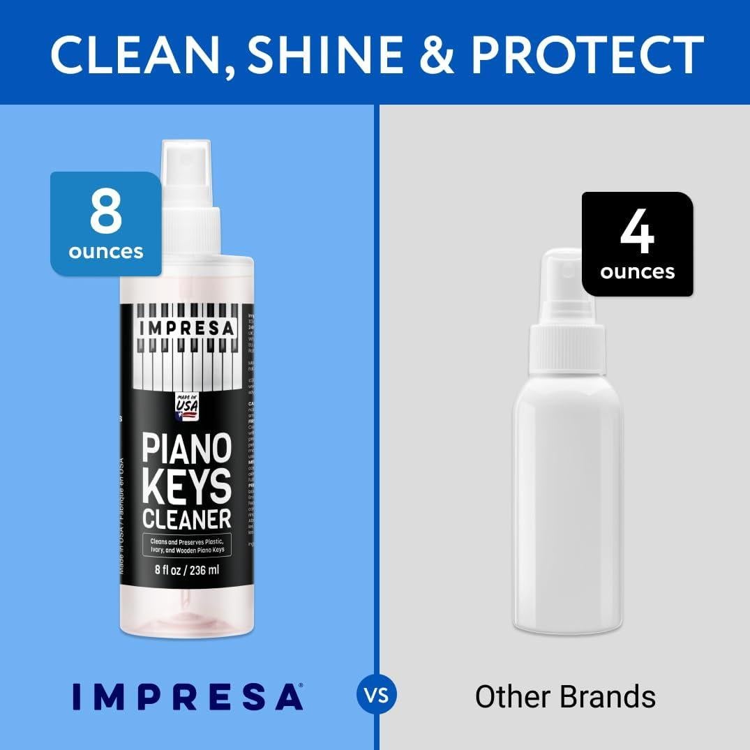 Spray Limpiador de Teclas de Piano IMPRESA 240 ml - Cuidado Universal