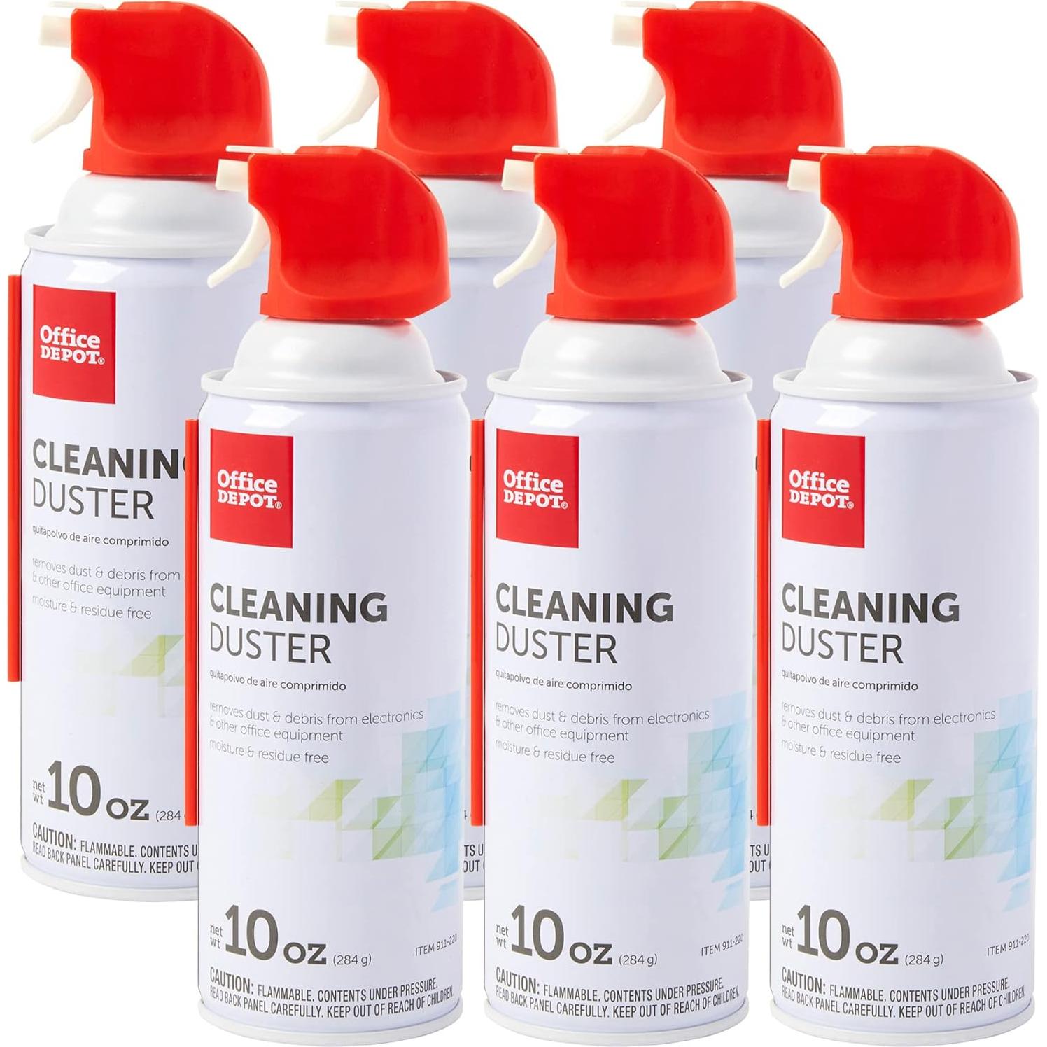 Duster de limpieza Office Depot, 6 unidades, 10 oz (0.28 kg)