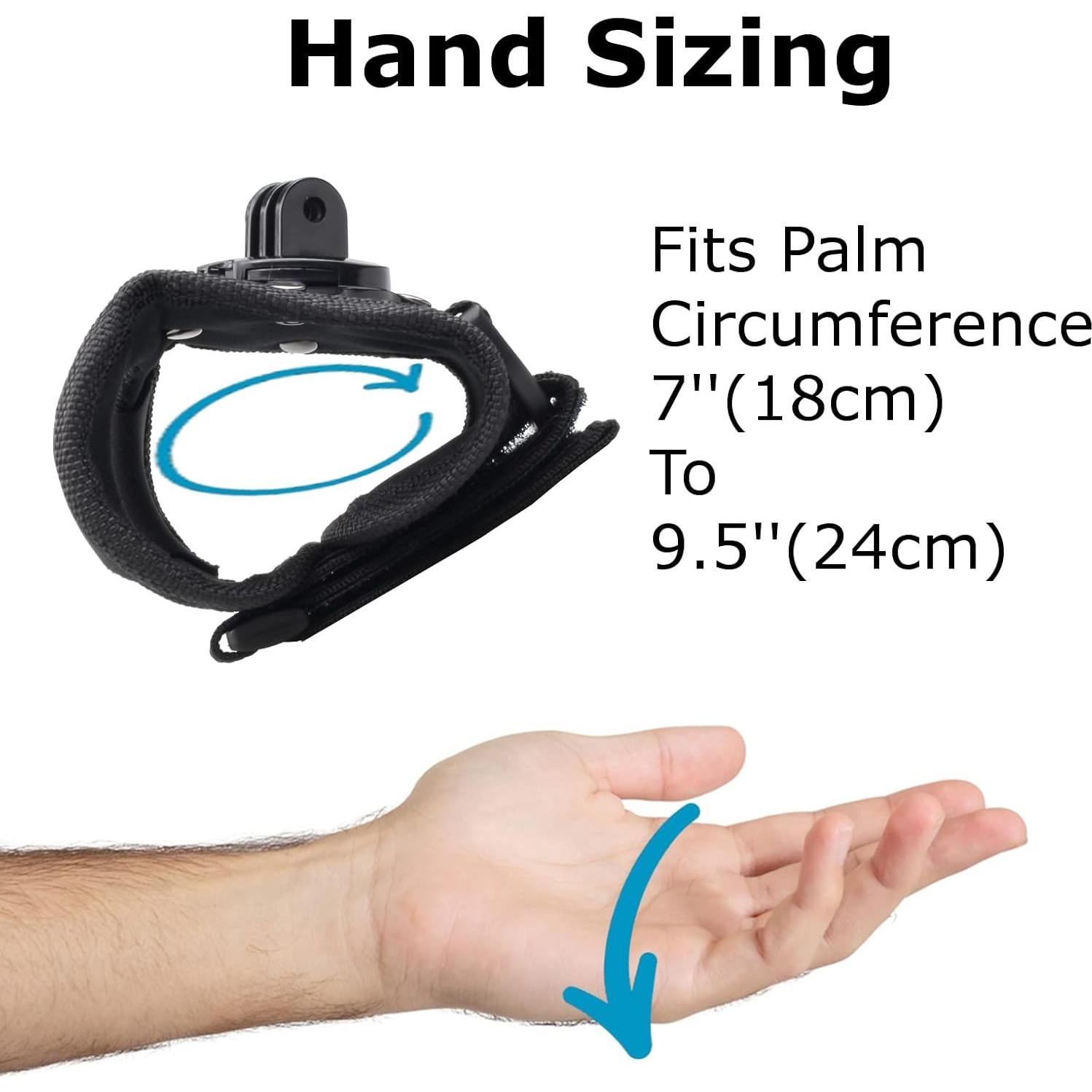 Montura de Mano Digicharge para Cámara de Acción - Ajustable