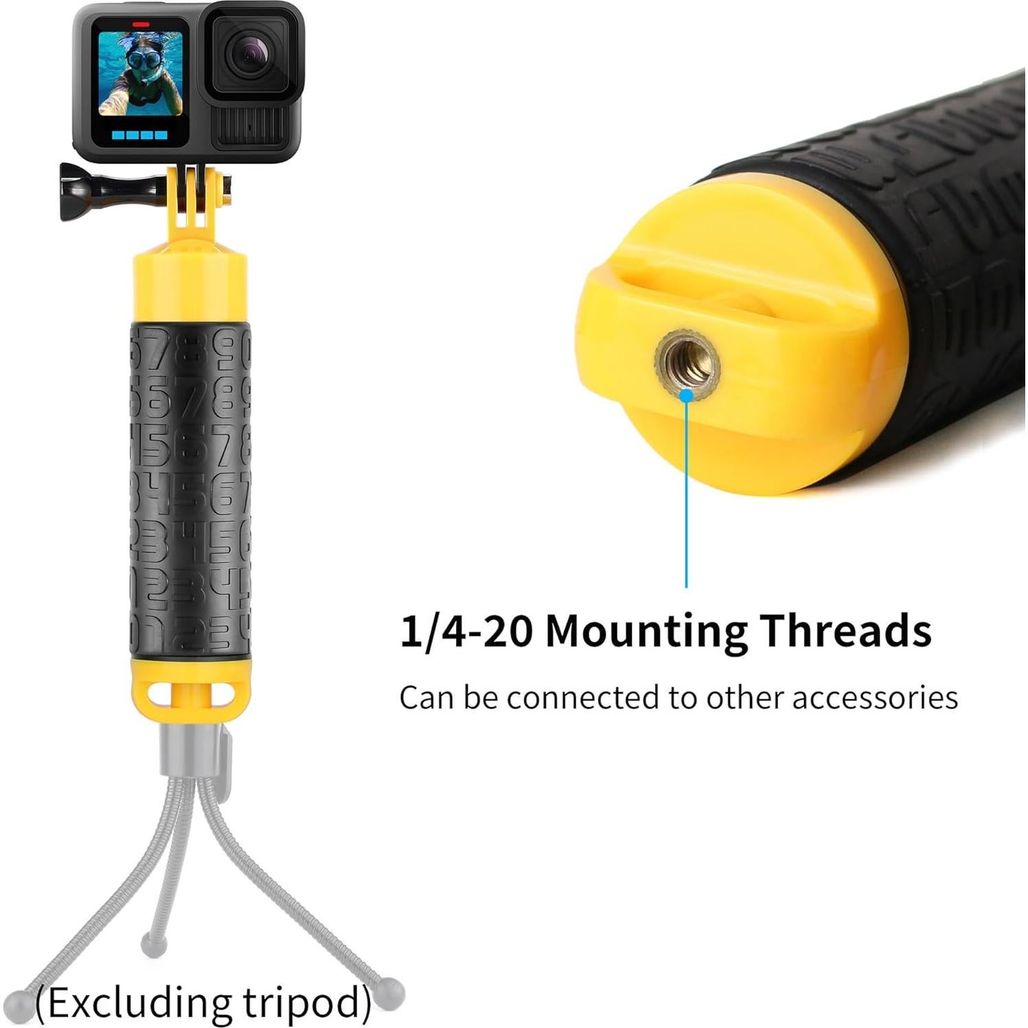 Mango Flotante SOONSUN para GoPro y Cámaras de Acción