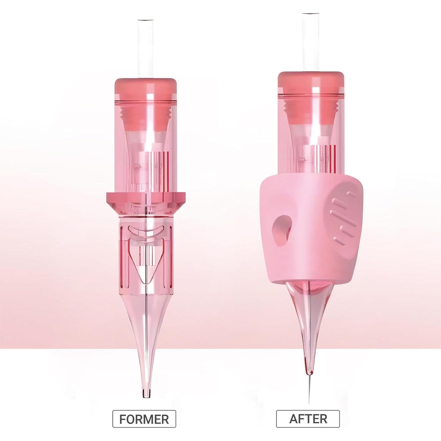 20 Agujas de Cartucho Microblading PMUBEAUTY 0.2mm Desechables