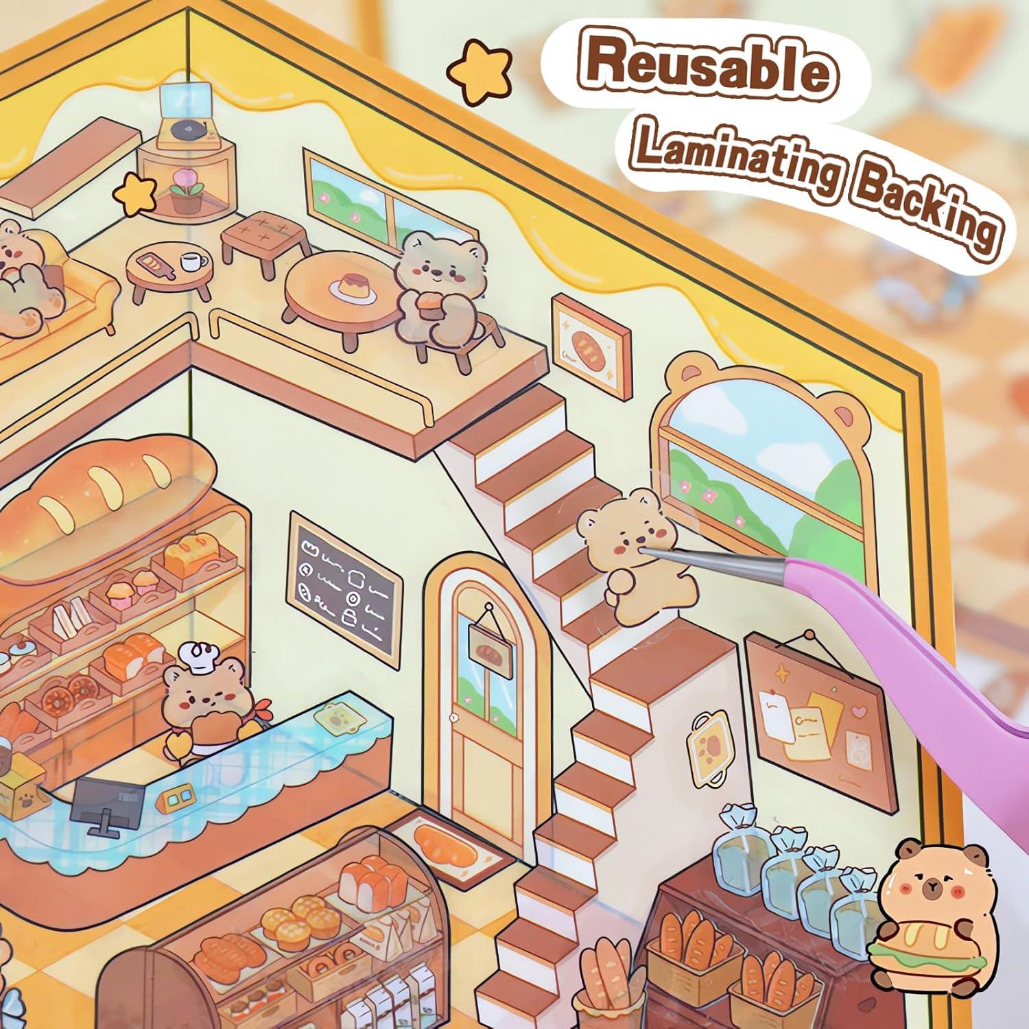 Conjunto de 20 Pegatinas 3D DIY MHBEW para Aliviar Estrés