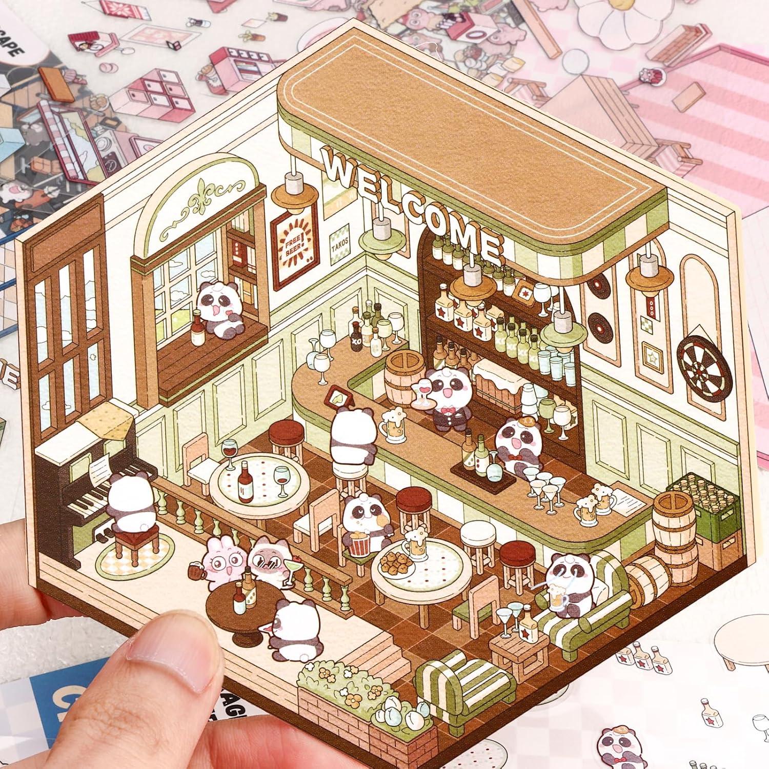 Pegatinas 3D DIY Draupnir - 4 Conjuntos para Decorar