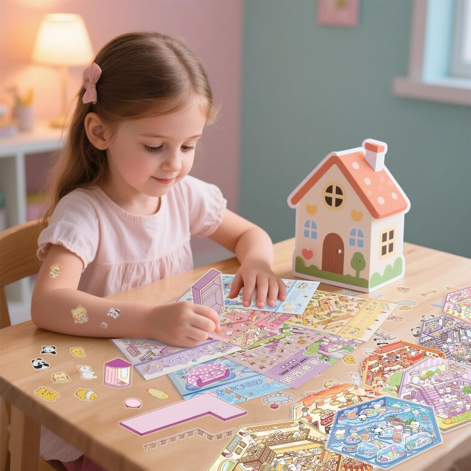 Pegatinas 3D DIY FUVLIFE - 24 Temas para Aliviar Estrés