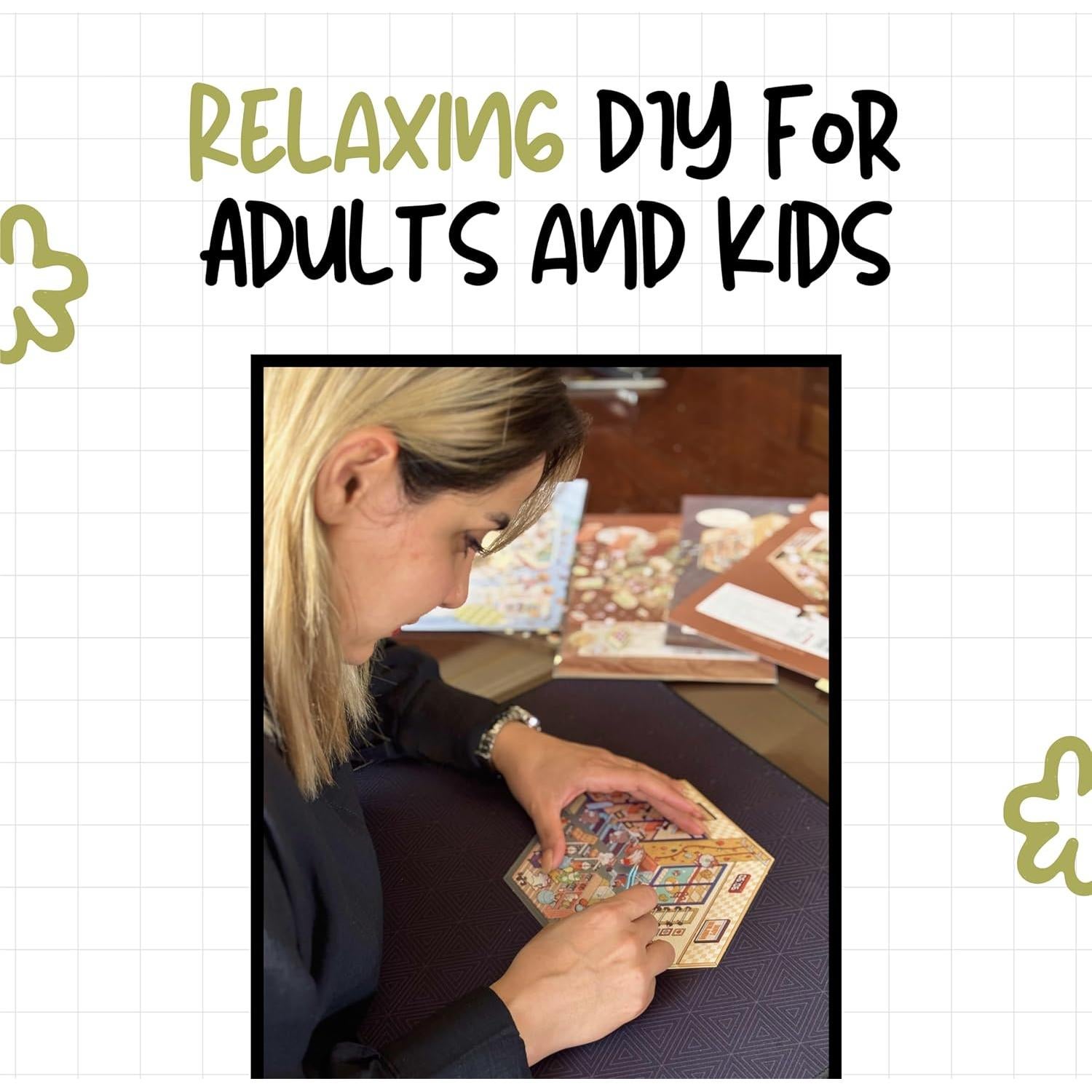 Kit de Stickers 3D Isométricos Genérica - 4 Escenas DIY