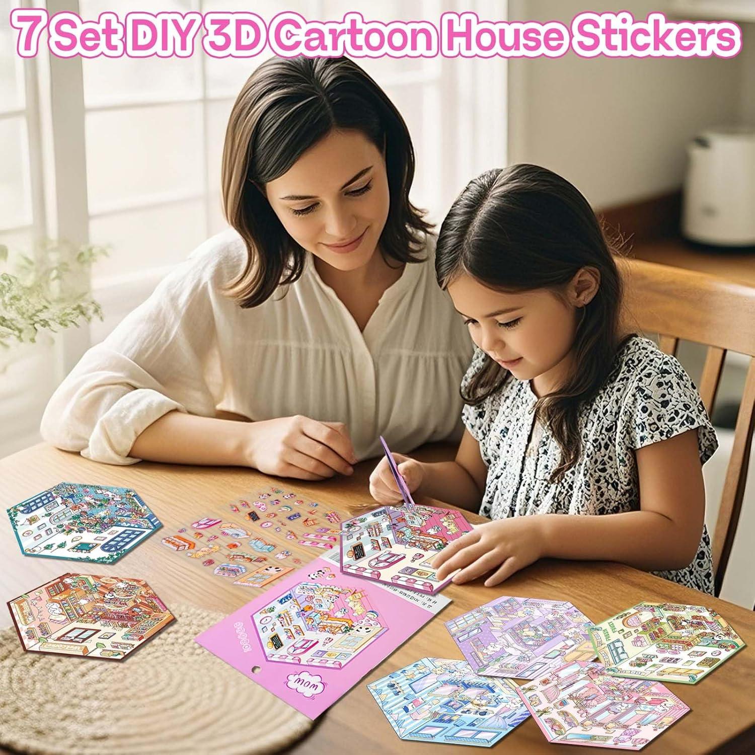 Pegatinas 3D iGetooy - 7 Juegos para Niños y Adultos