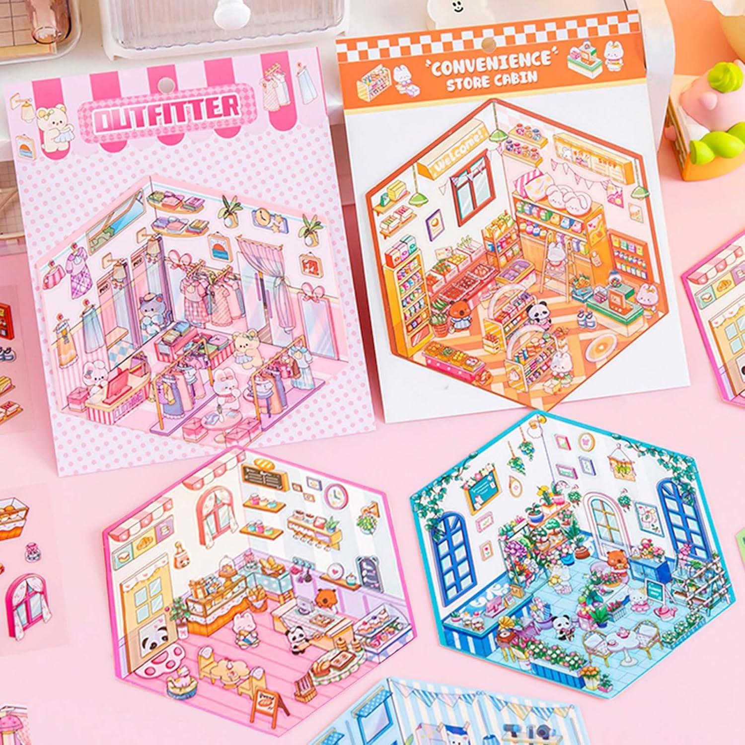 Pegatinas 3D iGetooy - 7 Juegos para Niños y Adultos