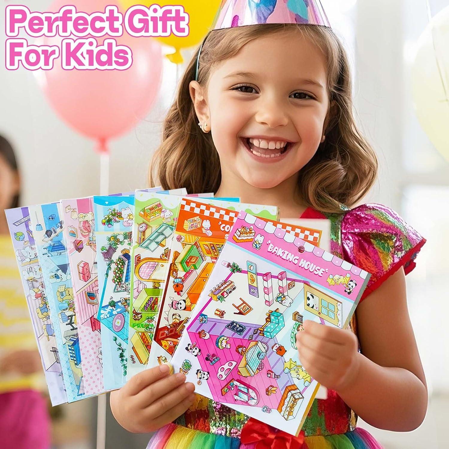 Pegatinas 3D iGetooy - 7 Juegos para Niños y Adultos