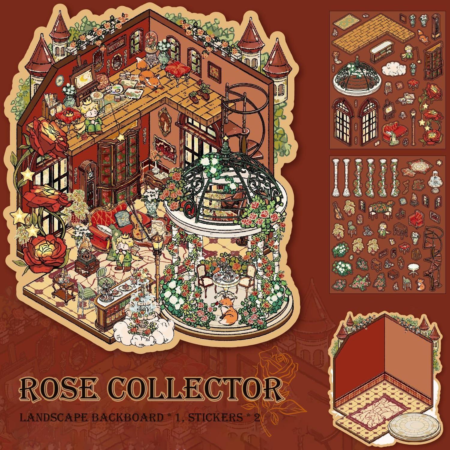 Pegatinas 3D DIY Genérico - Mini Cuarto Príncipe 81.9g