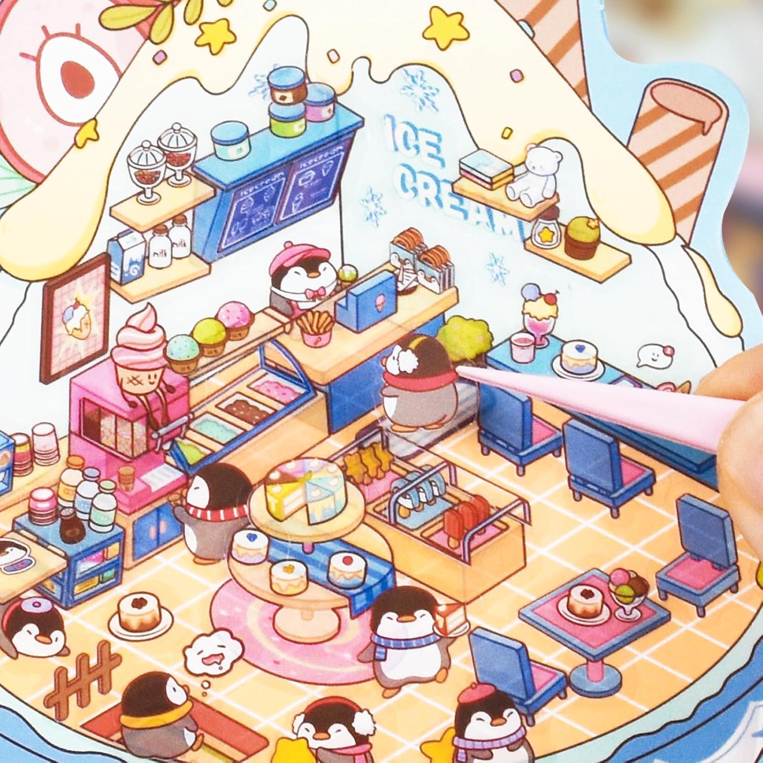 24 Conjuntos de Pegatinas 3D DAPUTOU para Manualidades y Terapia