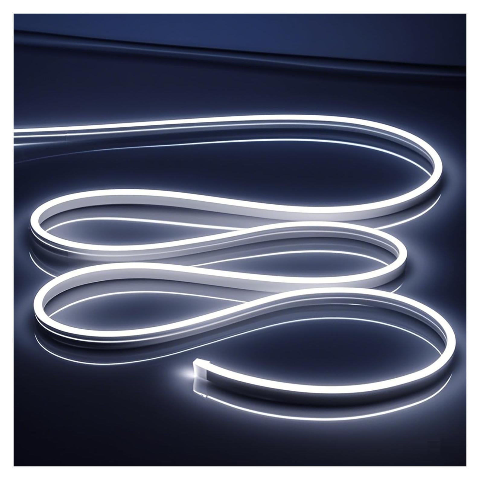 Tira de Luz LED Neón Blanca 5m 6500K Impermeable OWOFYDR
