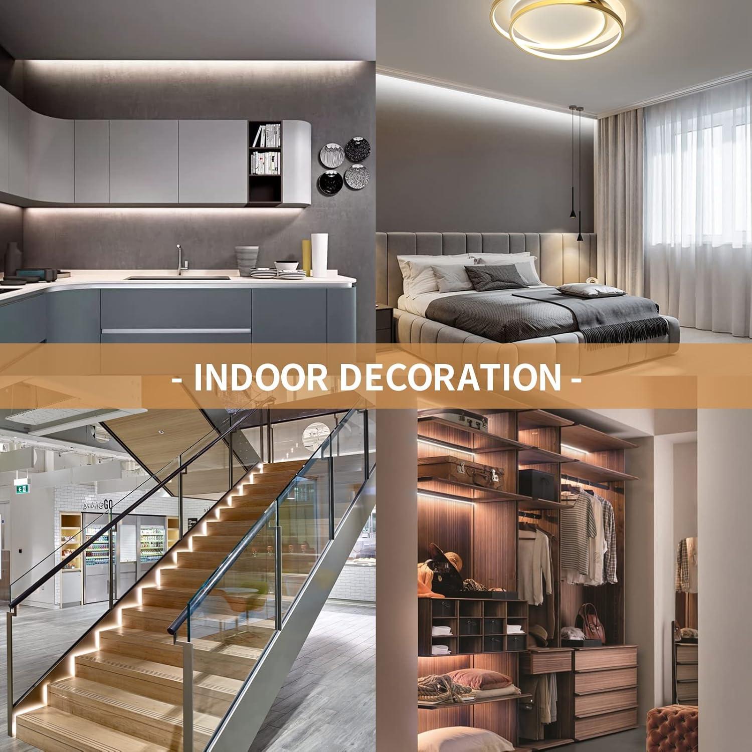 Tira de Luz LED Neón Blanca 5m 6500K Impermeable OWOFYDR