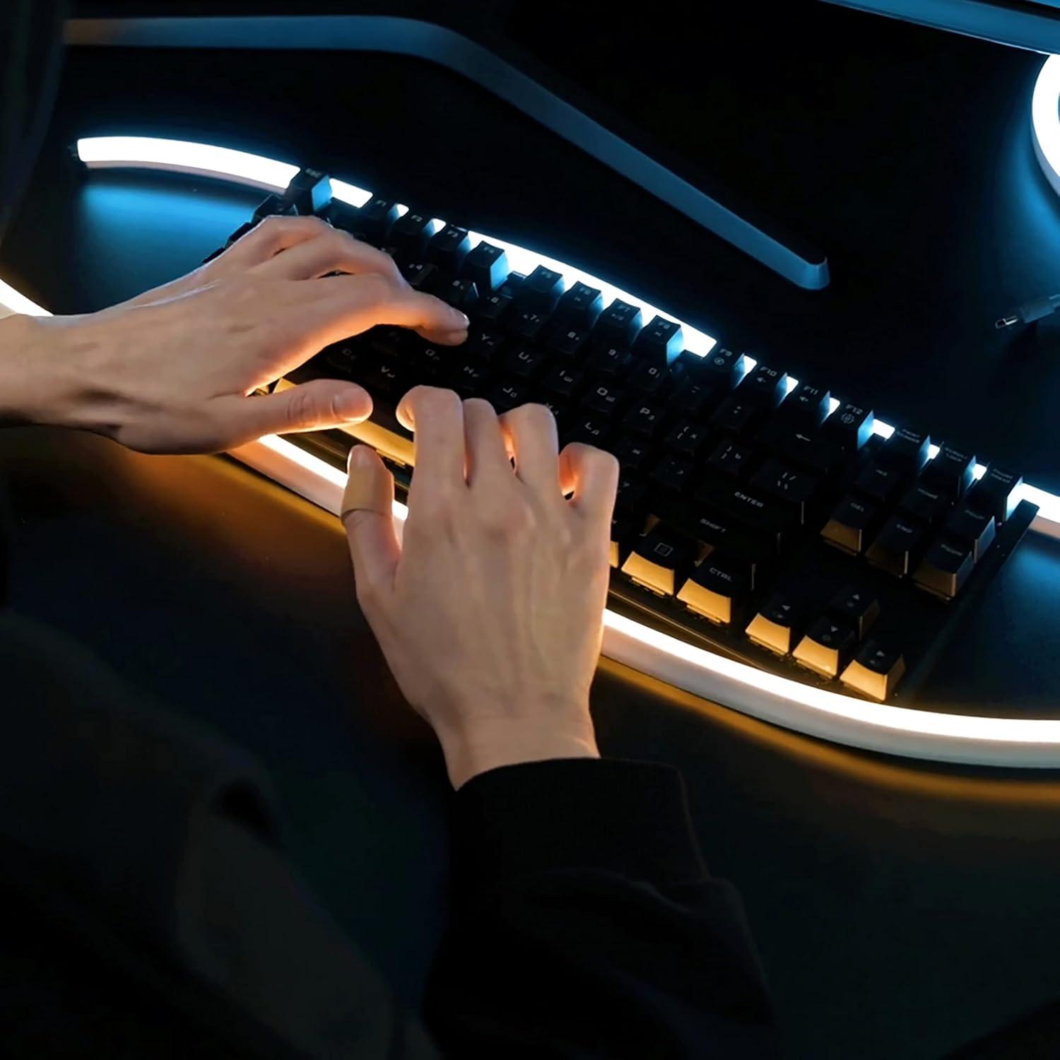 Tira de Luz LED Neón Blanca 5m 6500K Impermeable OWOFYDR