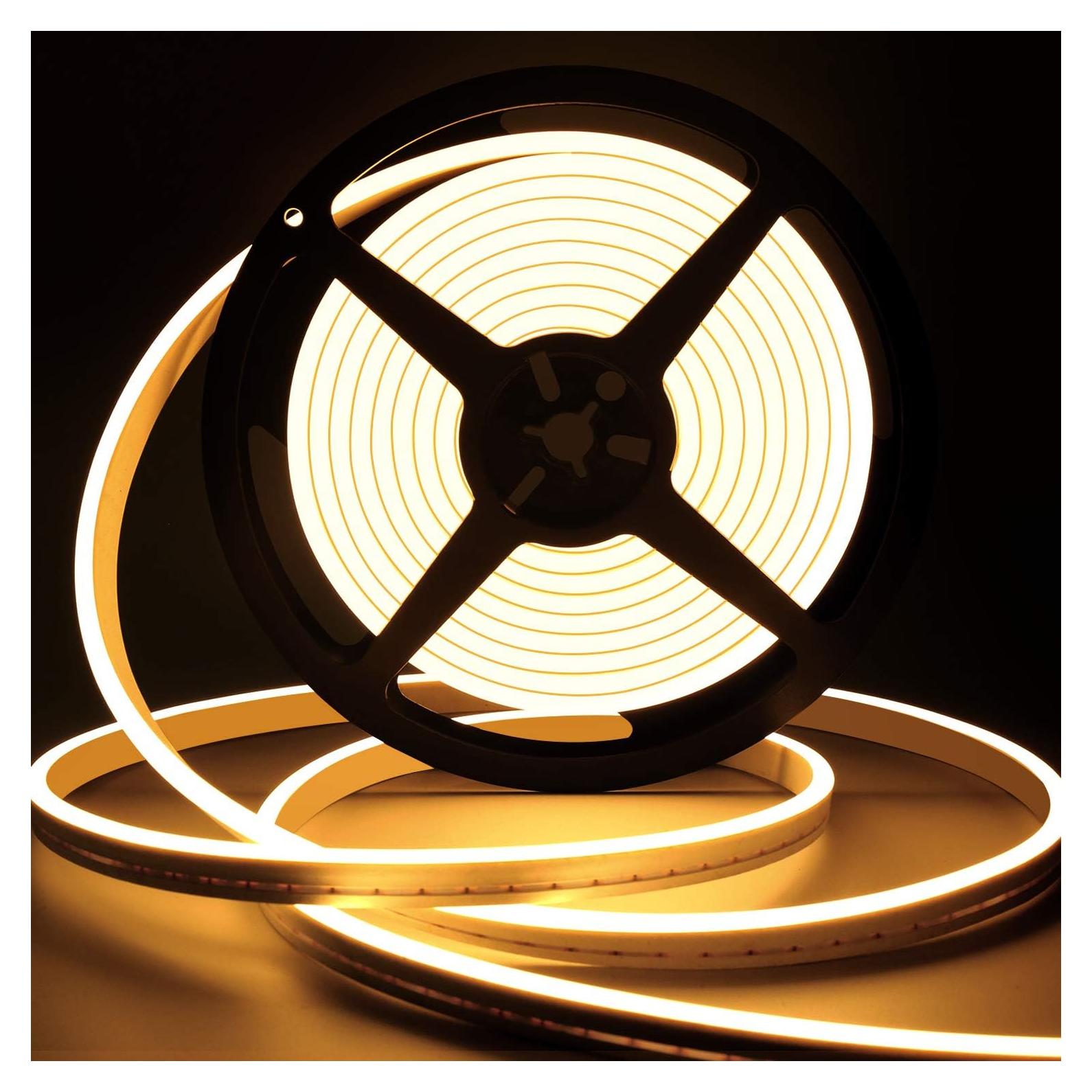 Tira LED Neón Lamomo 5m 3000K Regulable Impermeable