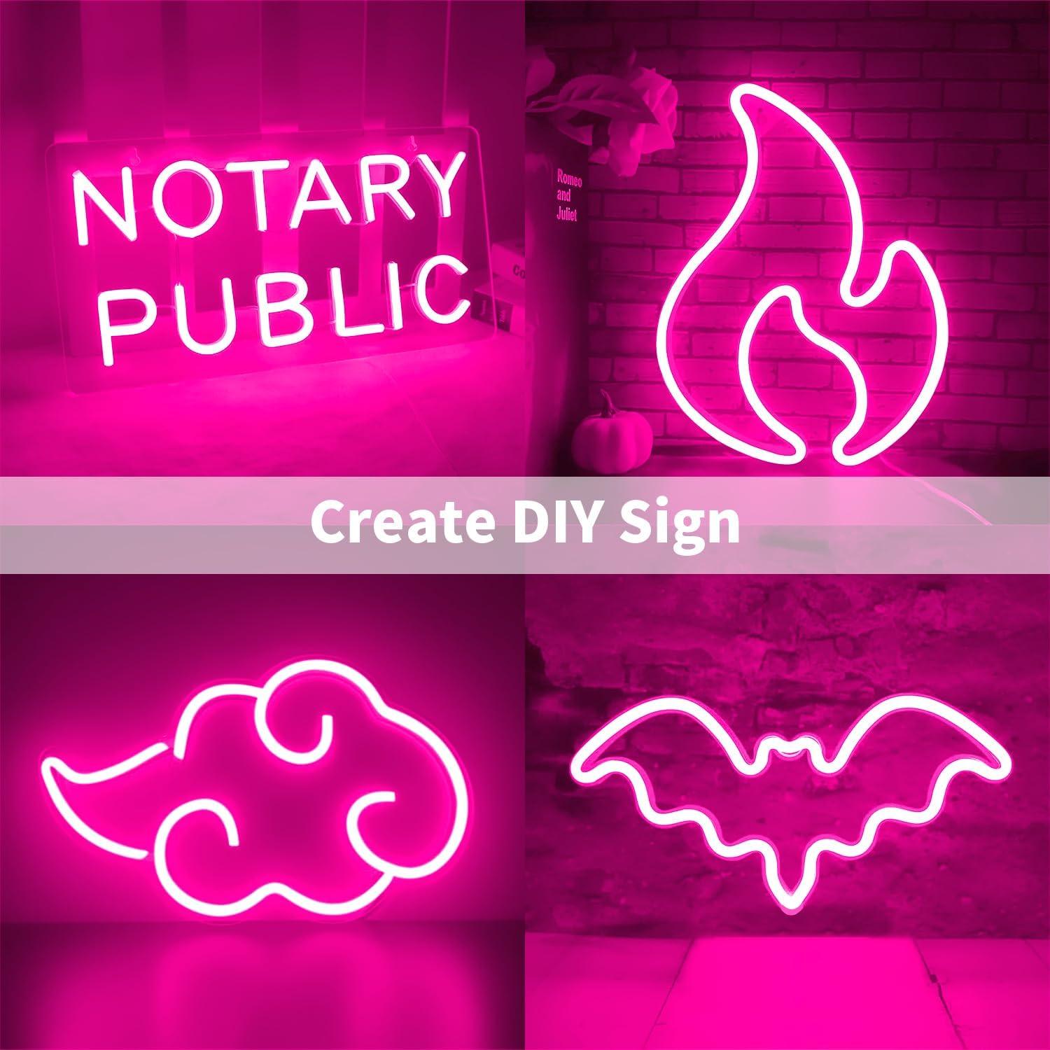 Tira LED Rosa 12V 5m iNextStation, Impermeable y Regulable