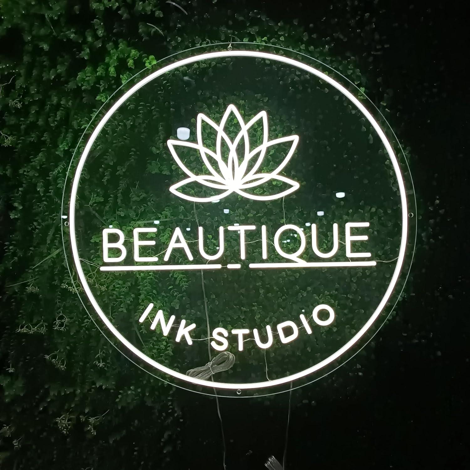 Cartel de Neón Personalizado Gitm 50-152 cm para Negocios