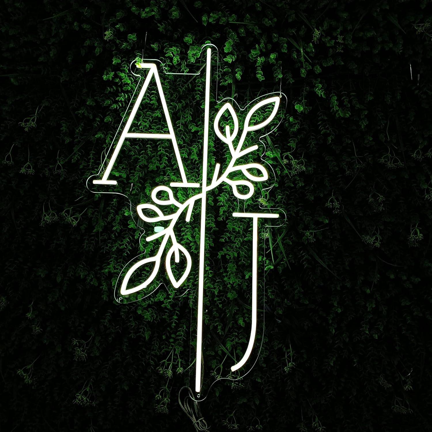 Cartel de Neón Personalizado Gitm 50-152 cm para Negocios