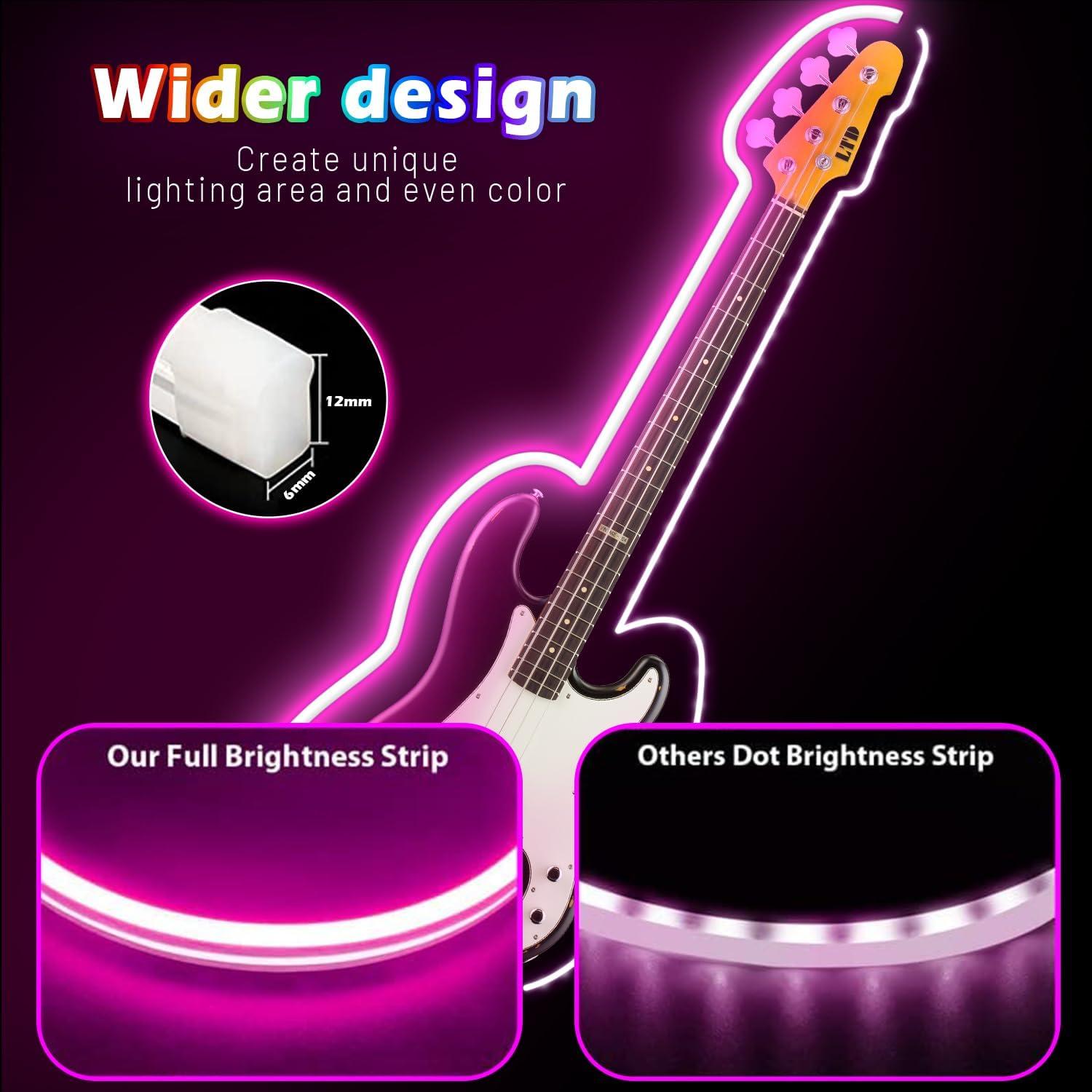 Tira LED Neon RGB 5m L8star con Control Remoto y Modos de Color