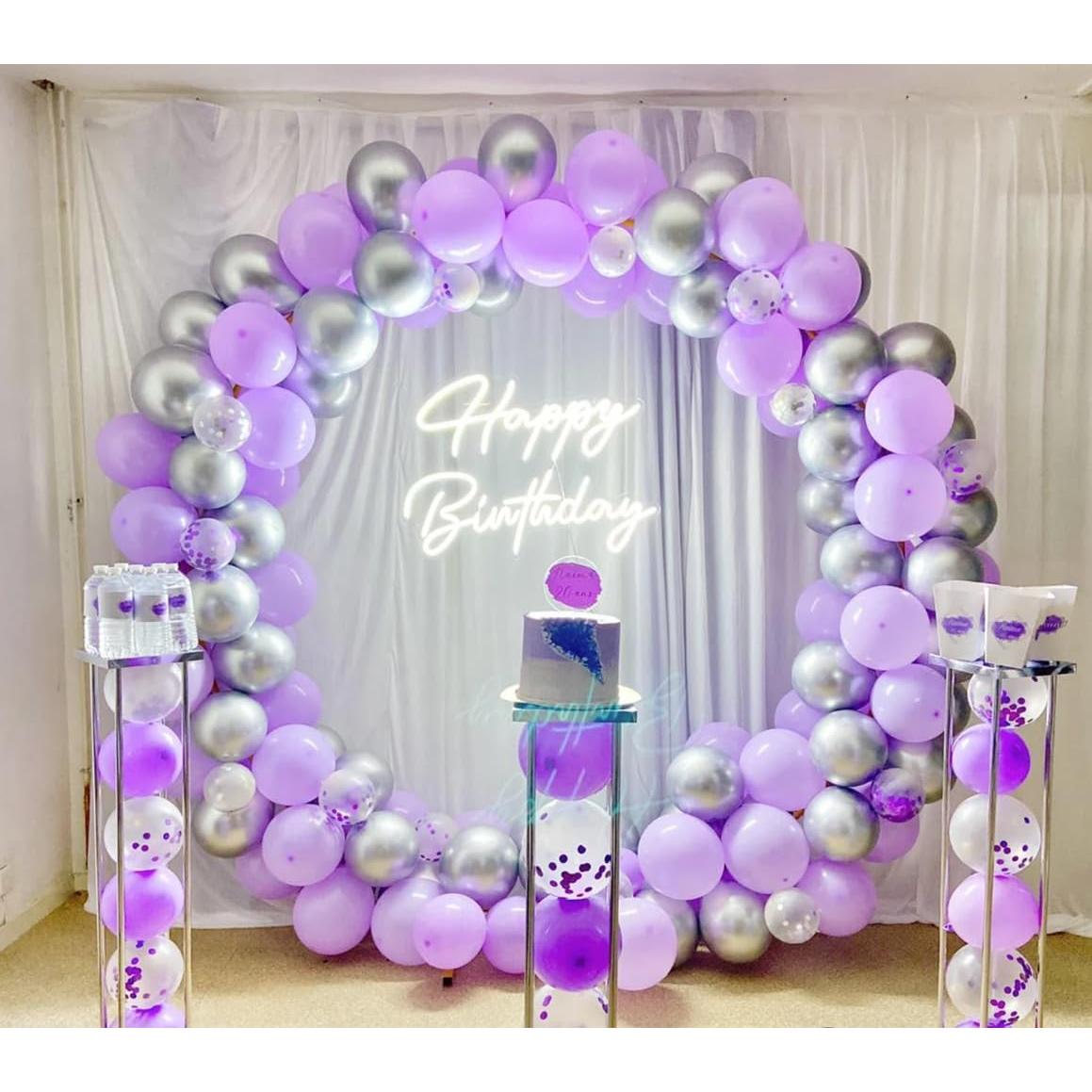 Luz Neon LED Ulalaza Feliz Cumpleaños 40x15cm USB Decoración