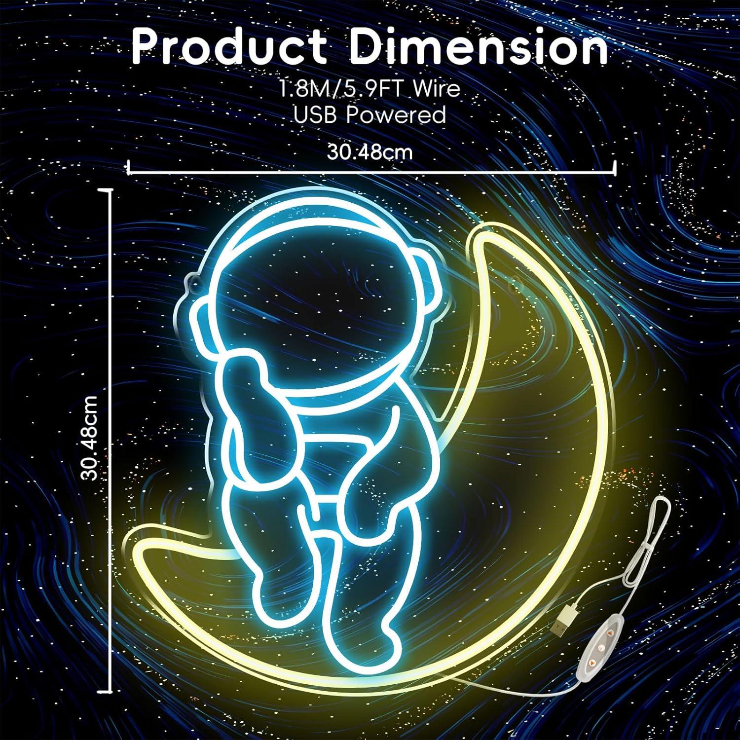 Cartel de Neón LED Personalizable LPMYLMC 30.48cm - Decoración