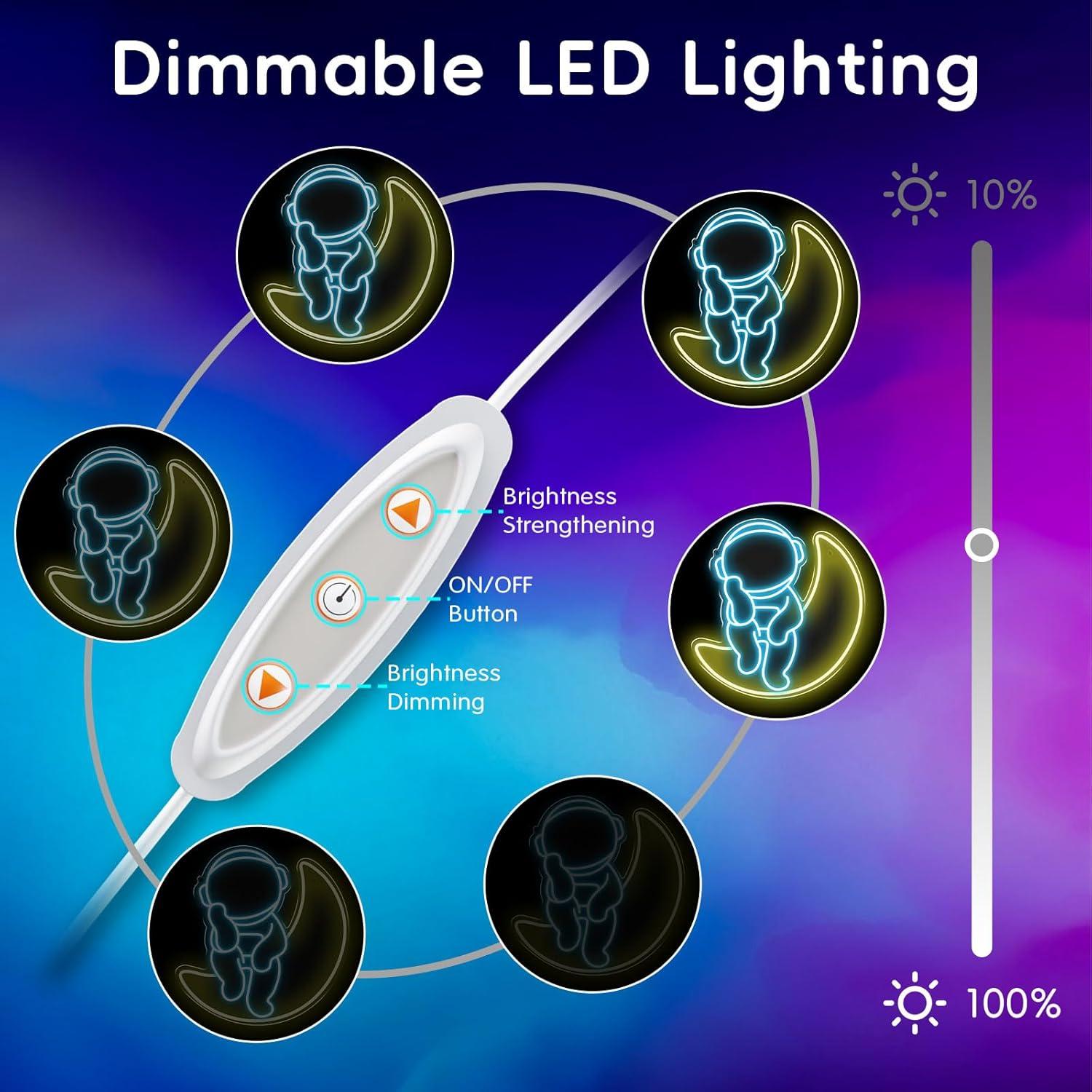 Cartel de Neón LED Personalizable LPMYLMC 30.48cm - Decoración