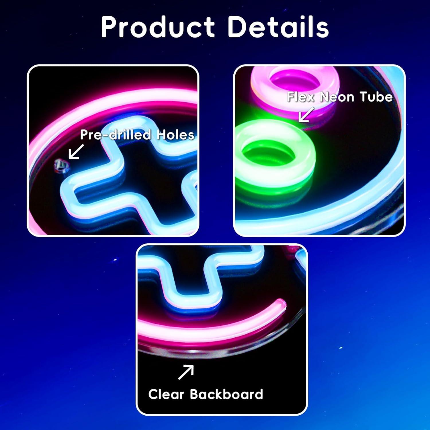 Cartel de Neón LED Personalizable LPMYLMC 30.48cm - Decoración