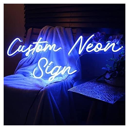 Cartel de Neón Personalizado LED WNAKSEN para Decoración