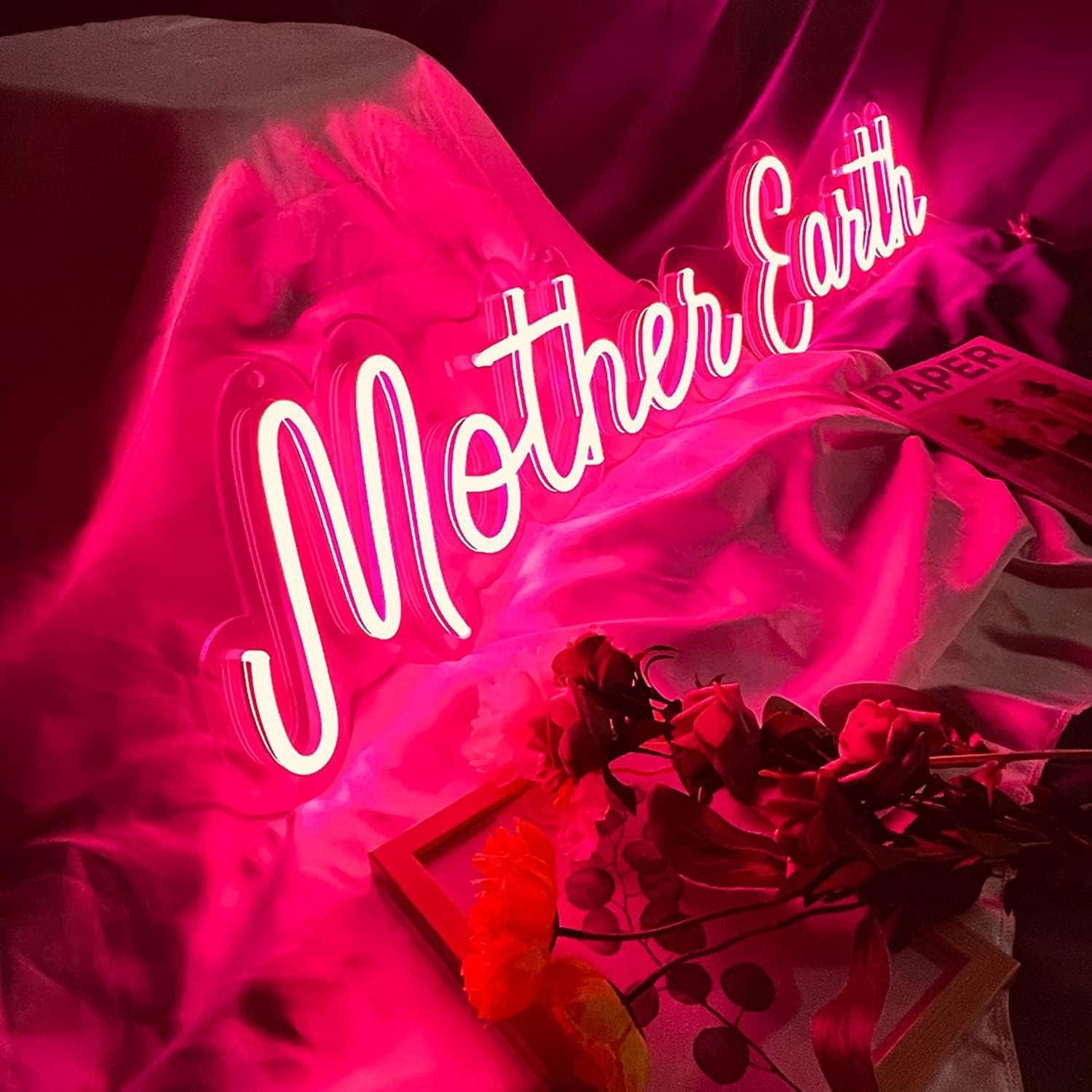 Cartel de Neón Personalizado LED WNAKSEN para Decoración