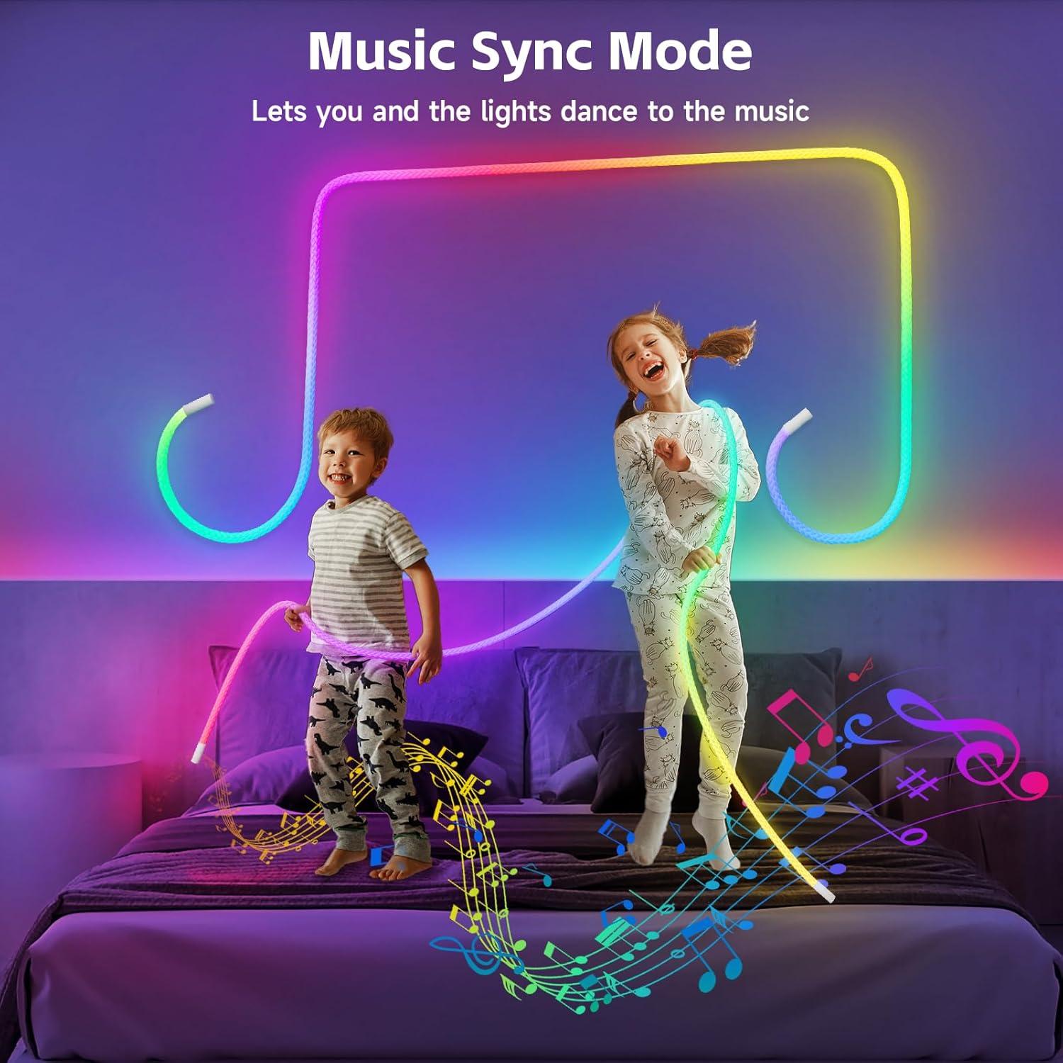 Luces de Cuerda LED Tyute 3m IP67 Control Remoto APP Música