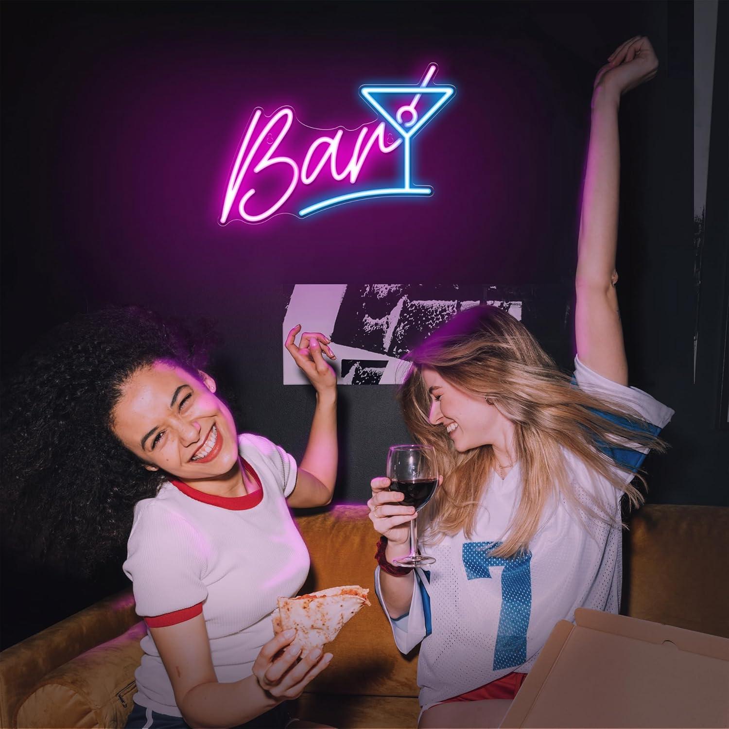 Letrero de Neón LED Kavaas para Bar 38x26cm - Decoración Moderna