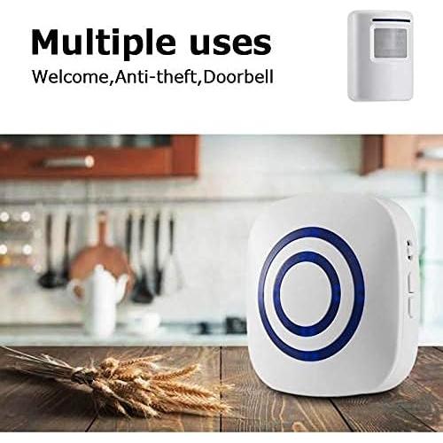 Alarma Inalámbrica Seanme con 4 Sensores y Receptor