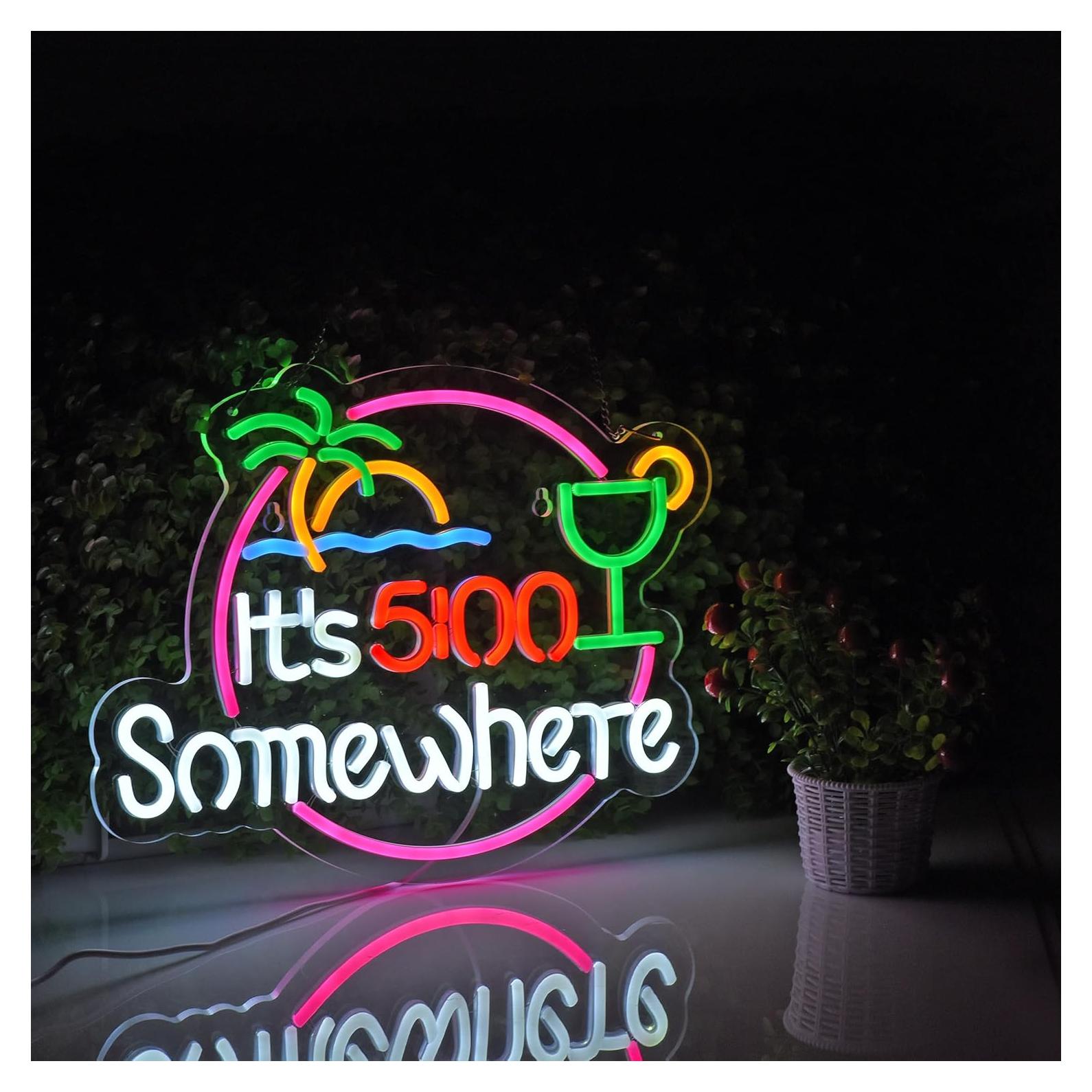 Letrero de Neón Dimmable LED SGTD 45x32 cm Decoración Pared